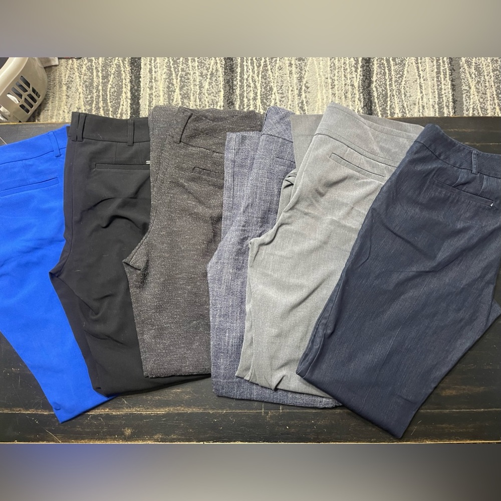 NY&C Size 8 Tall Dress Pants